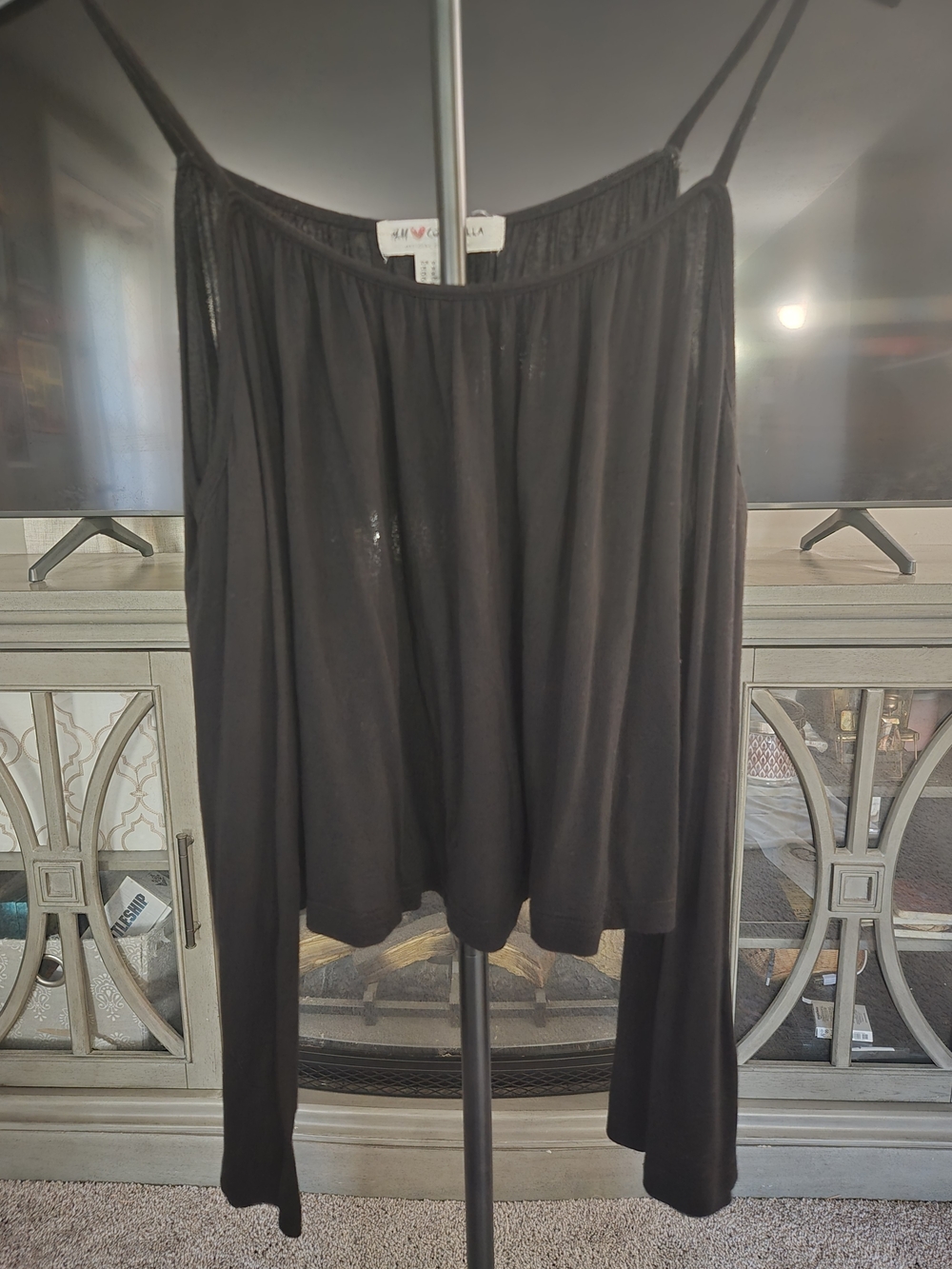 H&M Coachella Official Collection Black Top